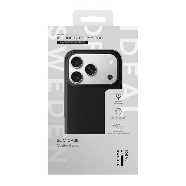 iDeal of Sweden Coque MagSafe fine Apple iPhone 18 Pro / 17 Pro - Matte Black