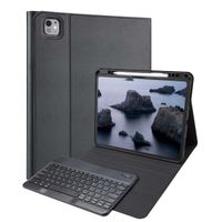Accezz Étui de tablette portefeuille Bluetooth Clavier Apple iPad Pro 13 (2025) M5 / (2024) M4 - AZERTY / FR - Noir