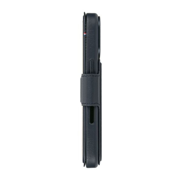Decoded Portefeuille détachable 2 en 1 en cuir MagSafe Apple iPhone 17 Pro - Navy Shadow