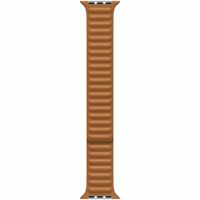 Apple Bracelet Leather Link Apple Watch | 44/45/46/49 mm - Taille M/L - Golden Brown