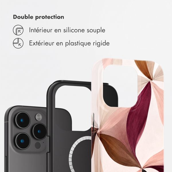 Selencia Coque arrière Vivid avec MagSafe Apple iPhone 15 Pro - Silk Spirit