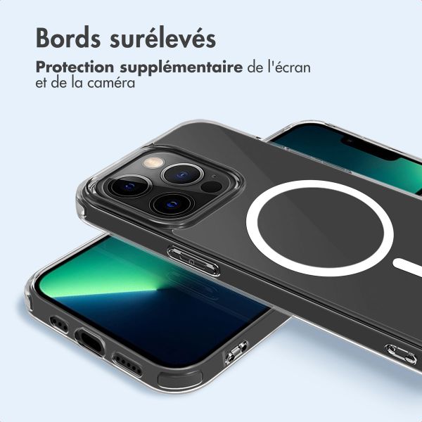 imoshion Coque arrière de protection avec MagSafe Apple iPhone 13 Pro - Transparent