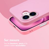 imoshion Coque Couleur Apple iPhone 16 - Bubblegum Pink