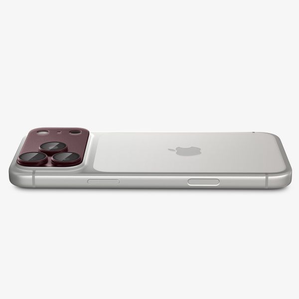Spigen Optik Pro XL - pack de 1 Apple iPhone 18 Pro Max - Dark Cherry