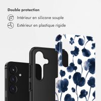 Selencia Coque arrière Vivid Samsung Galaxy S25 FE - Midnight Blossom