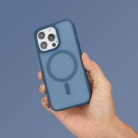 imoshion Coque Color Guard avec MagSafe Apple iPhone 13 Pro - Bleu foncé