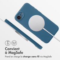 imoshion Coque Couleur avec MagSafe Apple iPhone 17e / 16e - Bleu foncé