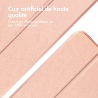 imoshion Coque tablette Trifold Apple iPad Air 11 pouces (2026) M4 / (2025) M3 / (2024) M2 / Air 5 (2022) / Air 4 (2020) - Rose Doré