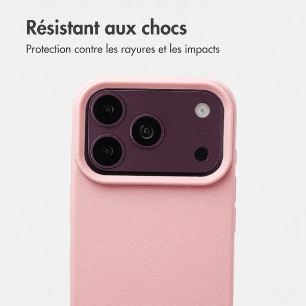 imoshion Coque arrière Texture Apple iPhone 18 Pro / 17 Pro - Rose