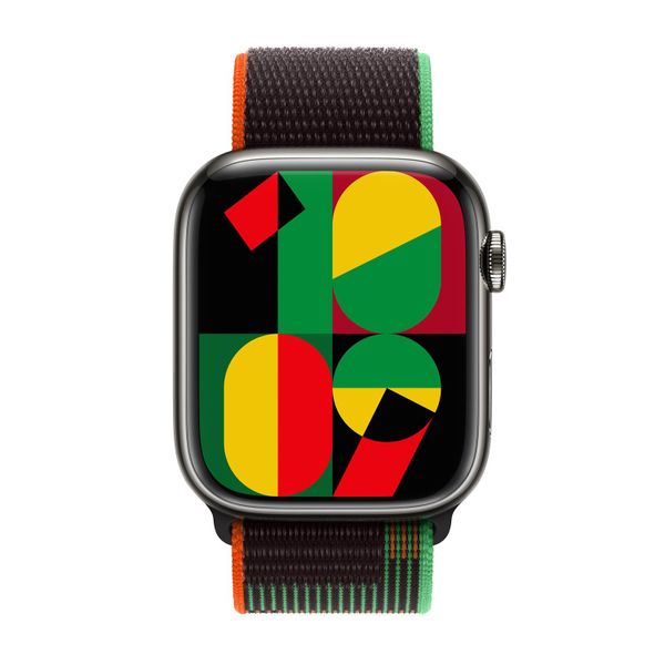 Apple Bracelet Sport Loop Apple Watch | 38/40/41/42 mm - Black Unity