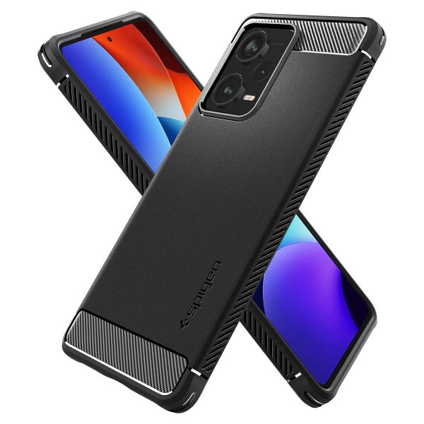 Spigen Coque Rugged Armor Xiaomi Redmi Note 12 Pro (5G) - Noir