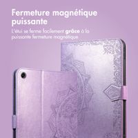 imoshion Coque tablette Samsung Galaxy Tab A11 Plus - Lilas