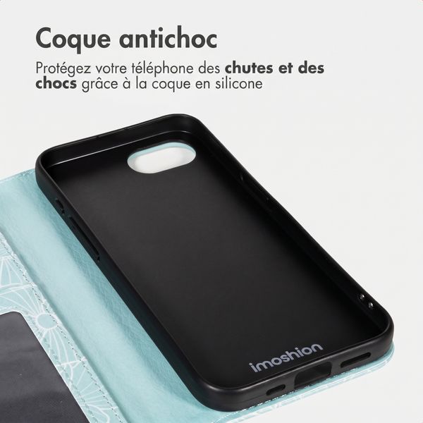 imoshion Étui de télephone portefeuille Design Apple iPhone 17e / 16e - Botanica