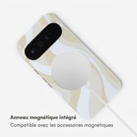 Selencia Coque arrière Vivid avec MagSafe Google Pixel 11 - Desert Waves Beige