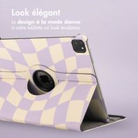imoshion Coque tablette Design rotatif à 360° Apple iPad Air 13 pouces (2026) M4 / (2025) M3 / (2024) M2 - Dancing Cubes