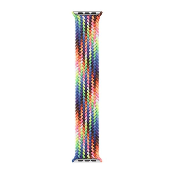 Apple Bracelet Solo tressé Apple Watch | 38/40/41/42 mm - Taille 4 - Pride Edition