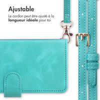imoshion Etui de télephone portefeuille avec cordon Google Pixel 9A - Turquoise