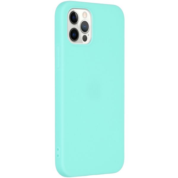 imoshion Coque Couleur Apple iPhone 12 (Pro) - Vert menthe