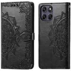 imoshion Etui de télephone Mandala Motorola Moto G77 - Noir