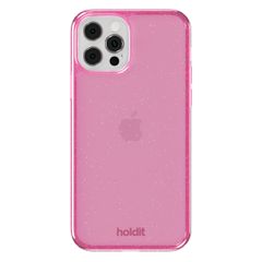Holdit Coque Pailletée Apple iPhone 12 (Pro) - Rose
