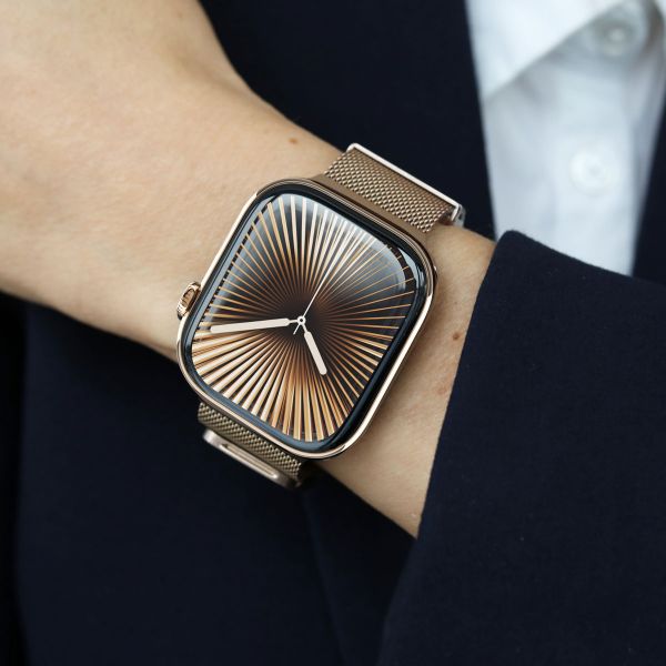 Vonmählen Bracelet Milanese Loop 2 Apple Watch | 44/45/46/49 mm - Sunset Gold