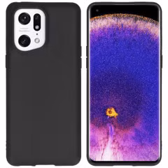 imoshion Coque Couleur Oppo Find X5 Pro 5G - Noir