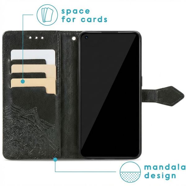 imoshion Etui de télephone Mandala Realme 9 Pro - Noir