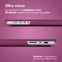 imoshion Coque rigide Apple MacBook Pro 14 pouces (2021 / 2023 M3 chip / 2024 M4 chip / 2025 M5 chip) - Bordeaux