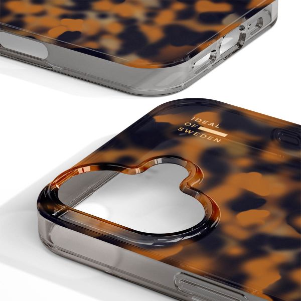 iDeal of Sweden Coque Clear Apple iPhone 16 - Tortoise