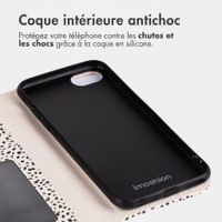 imoshion Étui de télephone portefeuille Design Apple iPhone SE (2022 / 2020) / 8 / 7 / 6(s) - Desert Dots