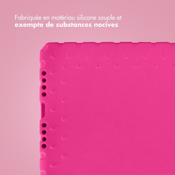 imoshion Coque kidsproof avec poignée Apple iPad Mini 7 (2024) / iPad Mini 6 (2021) - Rose