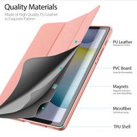 Dux Ducis Coque tablette Domo Samsung Galaxy Tab S6 Lite (2020/2022/2024)  - Rose