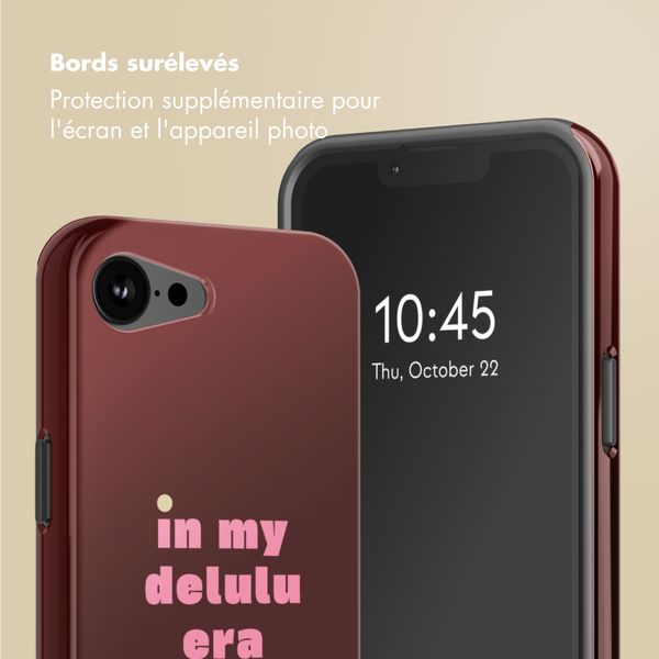 Selencia Coque arrière Vivid avec MagSafe Apple iPhone 17e / 16e - Delulu