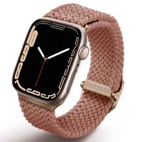 Uniq Bracelet tressé Aspen Apple Watch | 44/45/46/49 mm - Grapefruit Pink