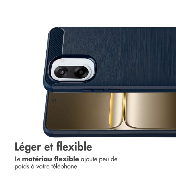 imoshion Coque Brushed OnePlus Nord CE5 - Bleu foncé