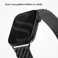 Selencia Bracelet dragon en acier Apple Watch | 38/40/41/42 mm - Noir