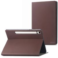 Accezz Coque tablette Classic Samsung Galaxy Tab S10 Ultra / Tab S9 Ultra - Marron