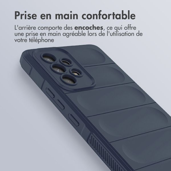 imoshion EasyGrip Backcover Samsung Galaxy A53 - Bleu foncé