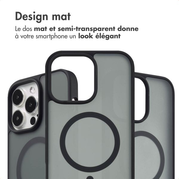 imoshion Coque Color Guard avec MagSafe Apple iPhone 14 Pro Max - Noir