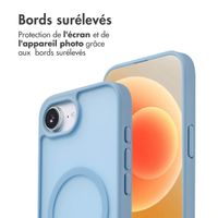 imoshion Coque Color Guard avec MagSafe Apple iPhone 17e / 16e - Bleu clair