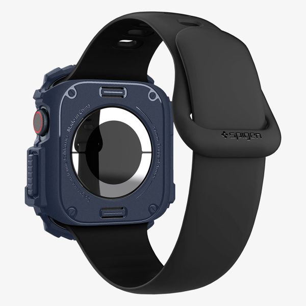 Spigen Coque Rugged Armor™ Apple Watch 10 / 11 - 42 mm - Navy Blue