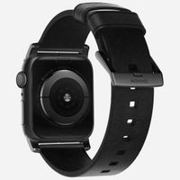 Nomad Bracelet moderne en cuir Apple Watch | 44/45/46/49 mm - Noir