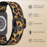 imoshion Bracelet en nylon élastique Apple Watch | 38/40/41/42 mm - Leopard