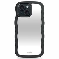 Holdit Coque Wavy Apple iPhone 15 / 14 / 13 - Black / Mirror