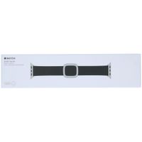 Apple Bracelet Leather Band Modern Buckle Apple Watch | 38/40/41/42 mm - Taille L - Noir
