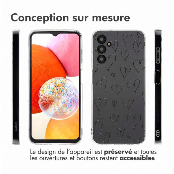 imoshion Coque Design Samsung Galaxy A14 (5G/4G) - Hearts