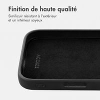 Accezz Coque arrière Edge avec MagSafe Apple iPhone 18 Pro / 17 Pro - Noir