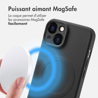 imoshion Coque Couleur avec MagSafe Apple iPhone 14 - Noir