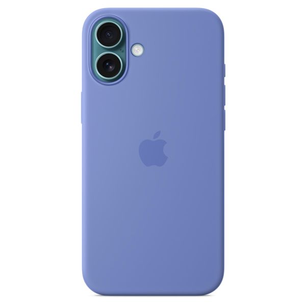 Apple Coque en silicone MagSafe Apple iPhone 16 Plus - Periwinkle