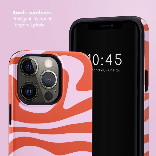 Selencia Coque arrière Vivid Apple iPhone 13 Pro - Dream Swirl Pink